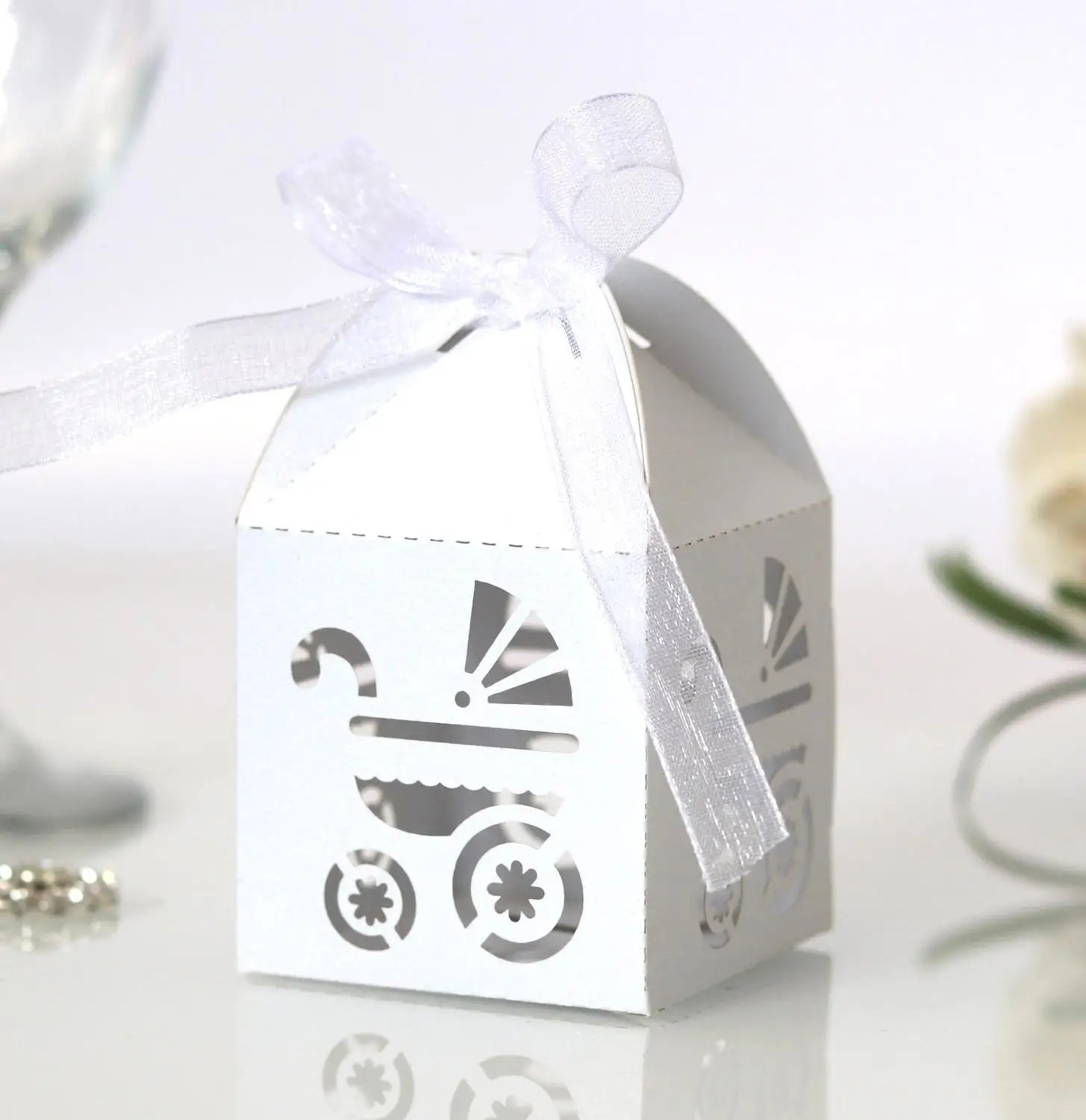 50 шт. Необычные полые Детские коробки конфет для автомобиля ангельская