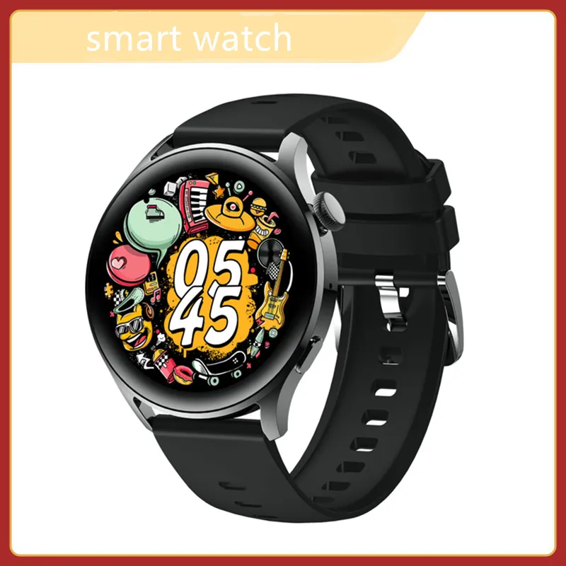 

2021 HD Large Screen Smart Watch Double Chip Offline Payment Song Bluetooth-compatible Calling Bracelet Waterproof Sports Watch