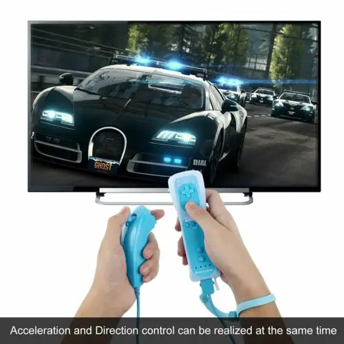Wii mote Встроенный пульт дистанционного управления Nunchuck для и U|Детали