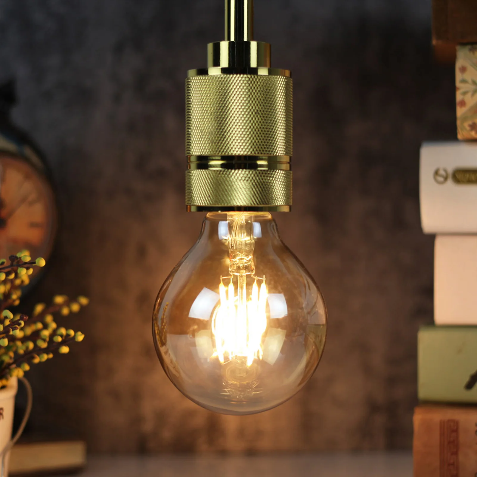 

Vintage LED Filament Bulb Replacement 220V G80 Warm White 2700K Vintage Lamps Cafe Restaurant Decorative Lighting