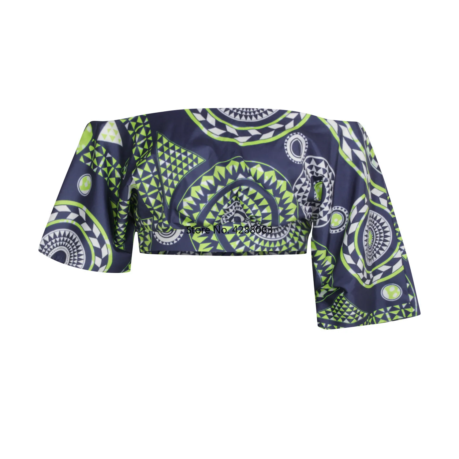 

2020 News Ankara Style African Clothes Dashiki Print Top Skirts Fashion Party African Dresses for Women Robe African Clothing