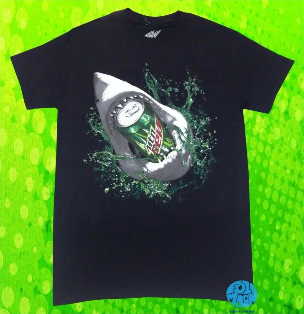 Новая мужская футболка с зубами акулы | Мужская одежда