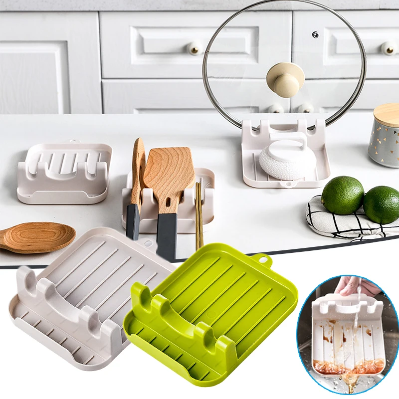 

2pcs Storage Rack Pot Lid Kitchen Cookware Organizer Holder Wall Mount Cabinet Hanging SEC88