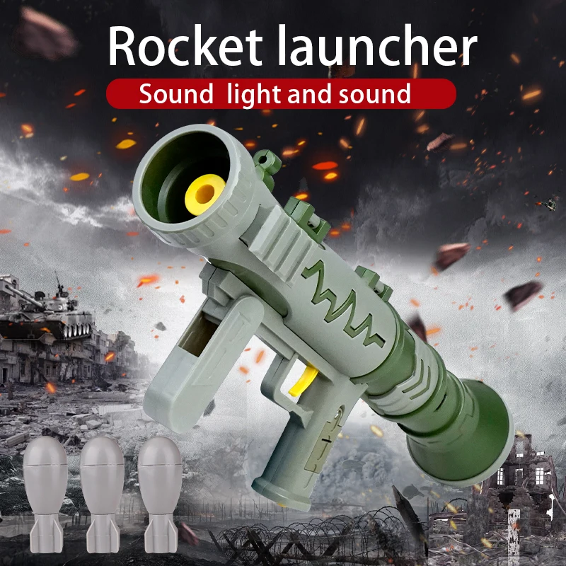 Звук и свет джедайский миномет может запускать ракетную стрельбу моделирование