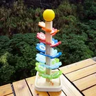 Игрушка Монтессори, Радужное Музыкальное дерево, можно вставить в цветной лепесток, дерево, Веселый шар, развивающая деревянная игрушка для раннего развития