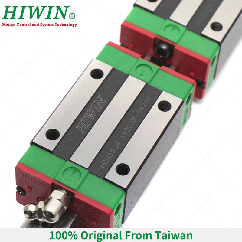 20 мм HIWIN HGR20 линейные рельсы 2 шт HGH20 500 мм 600 мм линейные направляющие с 4 шт HGH20CA блоки каретки для ЧПУ части машины