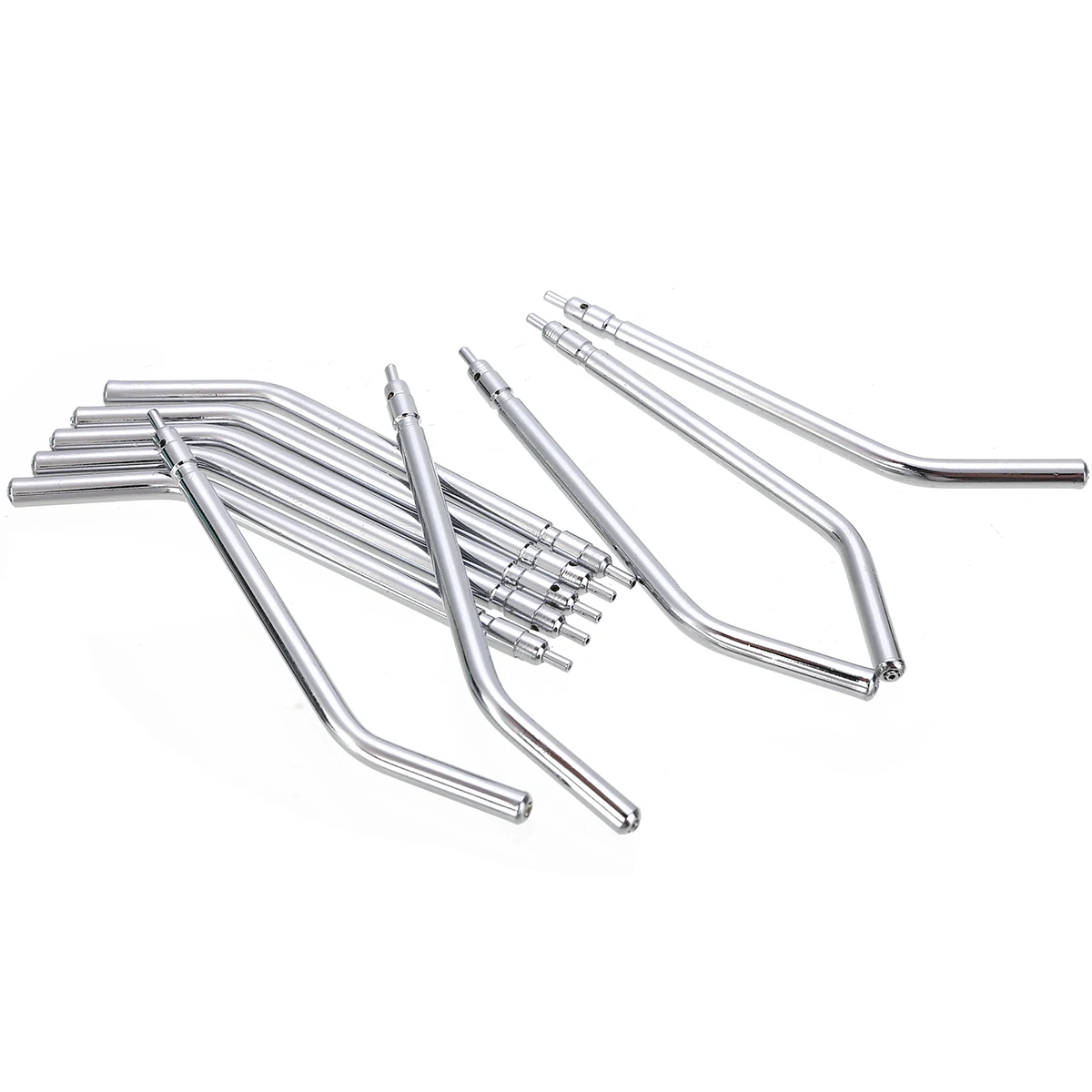 10pcs 3 Way Dental Air Water Syringe Spray Nozzles Tips Tube Stainless Steel Syringe Spray Nozzles Tips For Teeth Whitening