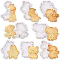 fondant plunger cutter cookie cutters animal sugarcraft mould gumpaste stamp modeling cake decorating tool baking accessories