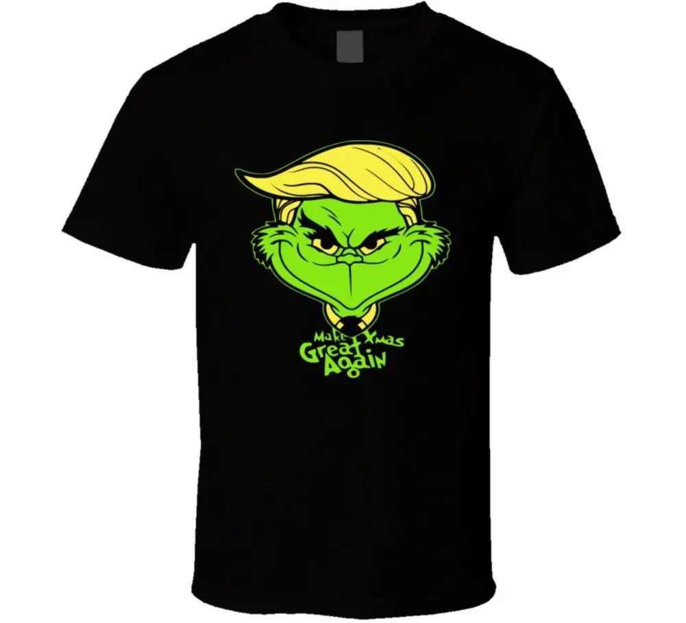 

Trump Make Xmas Great Again Christmas T-Shirt Summer Cotton O-Neck Short Sleeve Men's T Shirt Size S-3XL