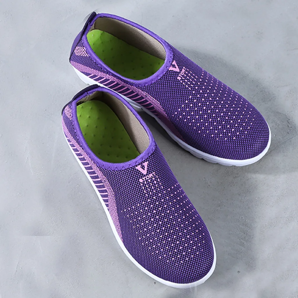 Женская обувь из сетки ботинки для бега на плоской подошве хлопковые туфли без