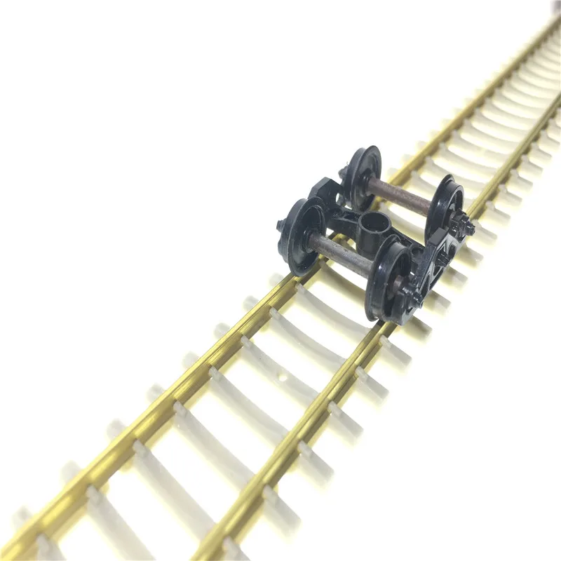 

10pcs/lot HO Train Railway Model Micro Station Railway Sand Table Simulation Model Train Track Toy Scene Accessories