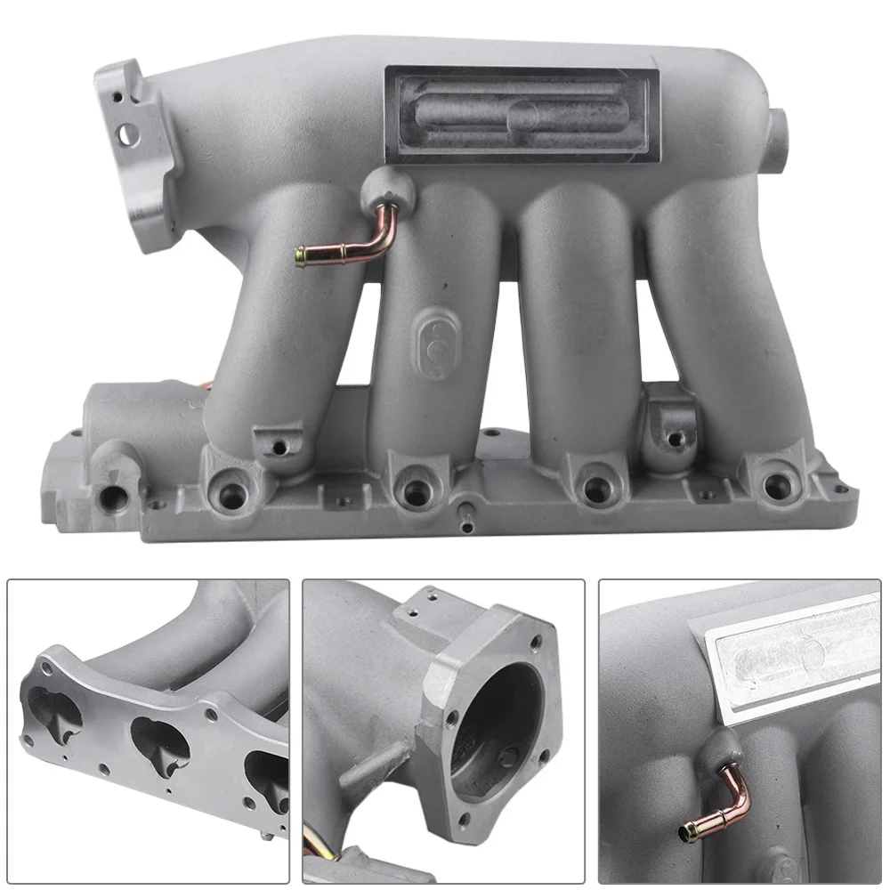Фото RASTP-алюминиевый впускной коллектор K24A2 K20Z3 для Honda Civic 06-11 Acura TSX 04-08 черный/серебристый RS-CR1825 №4