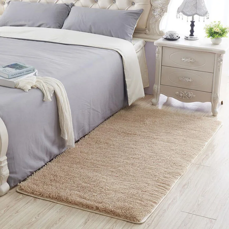High Quality Big Size Bathroom Carpet Floor Rug Bedroom Kitchen Bathroom Mat Sofa Rug 1pcs Rectangle Solid Bath Mat Doorway Rug