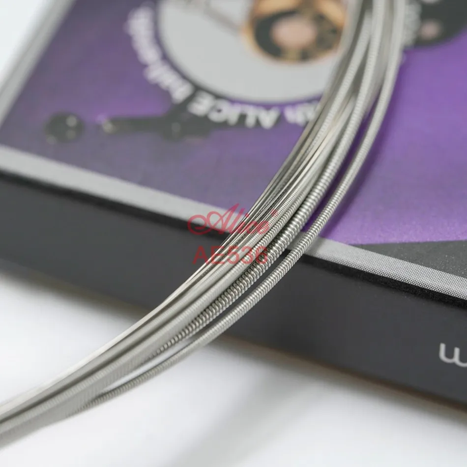 alice professionelle saiten serie ae536 ae537 elektrische gitarre saiten set multipolymer anti rost beschichtung free global shipping