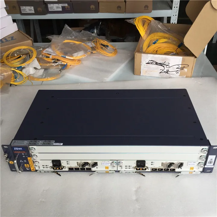 100% Новый оригинальный ZTE OLT ZXA10 C320 2U оборудование для терминала оптической линии