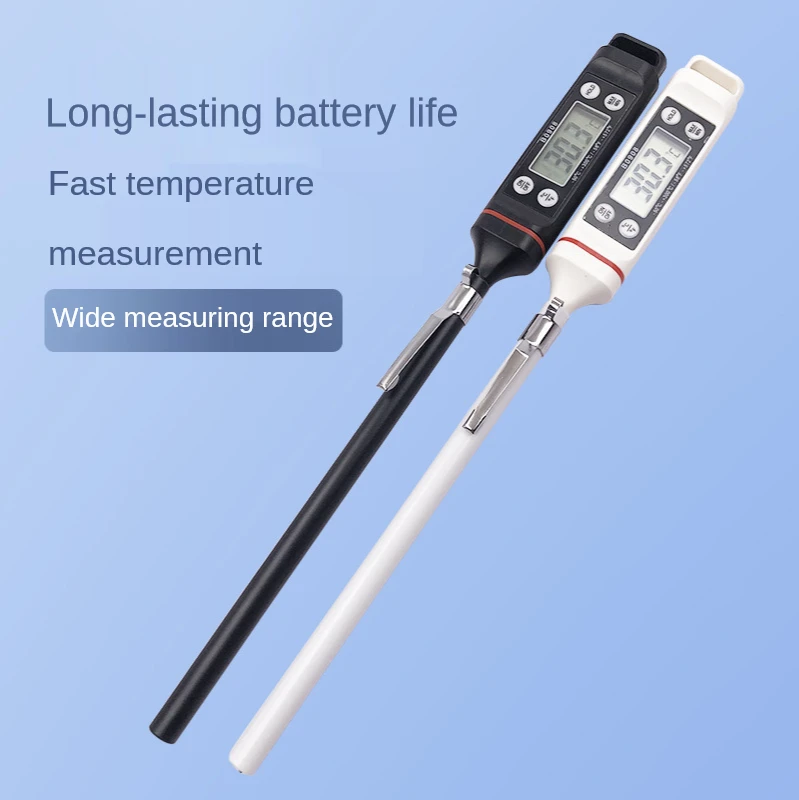 Новый термометр быстрый для воды барбекю гриля кухни молока порошка кофе пищевой
