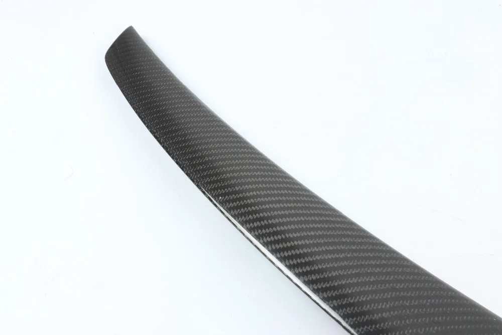 Углеродное волокно заднего крыло багажника выступ Спойлеры для возраста от 12 до