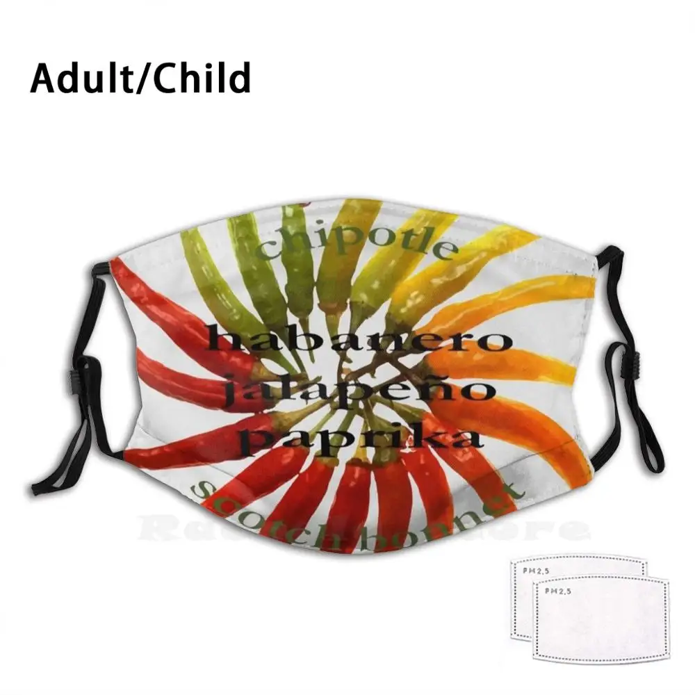 

Перцовая маска с фильтром для защиты от пыли для детей и взрослых