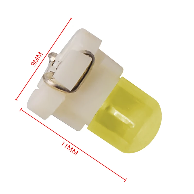 10 шт. T3 COB LED супер ярсветодиодный светодиодный индикатор подогрева автомобильной