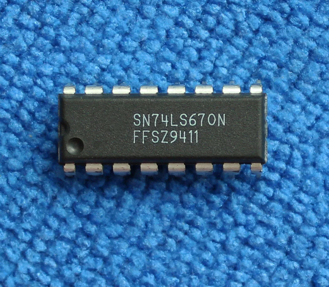 5 шт./лот SN74LS670N 74LS670 DIP 16 4x4 зарегистрировать файл с 3 выходами|Реле| |