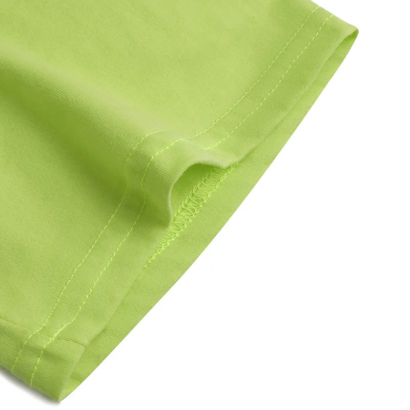 Мужская и женская хлопковая Футболка с индивидуальным принтом летние свободные