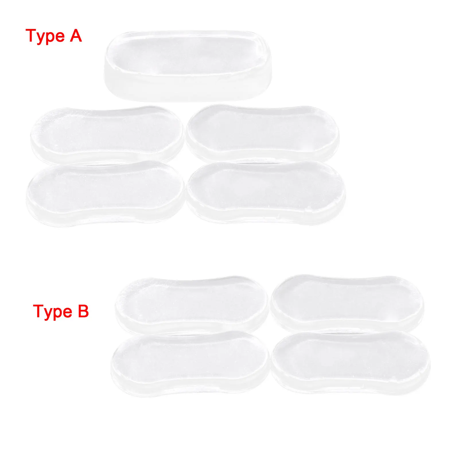

4/5Pcs Toilet Seat Bumpers Universal Seat Bumper Kit Replacement Bumpers with Strong Adhesive Bathroom Protect Buffer Spacers