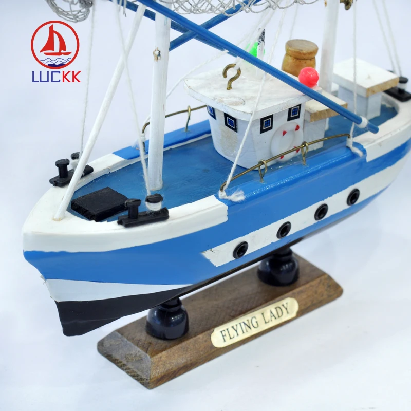 

Деревянная парусная лодка Luckk 16*5*14,5 см, американская рыболовная лодка, деревянная парусная лодка, игрушки, модель парусного судна 4 цвета