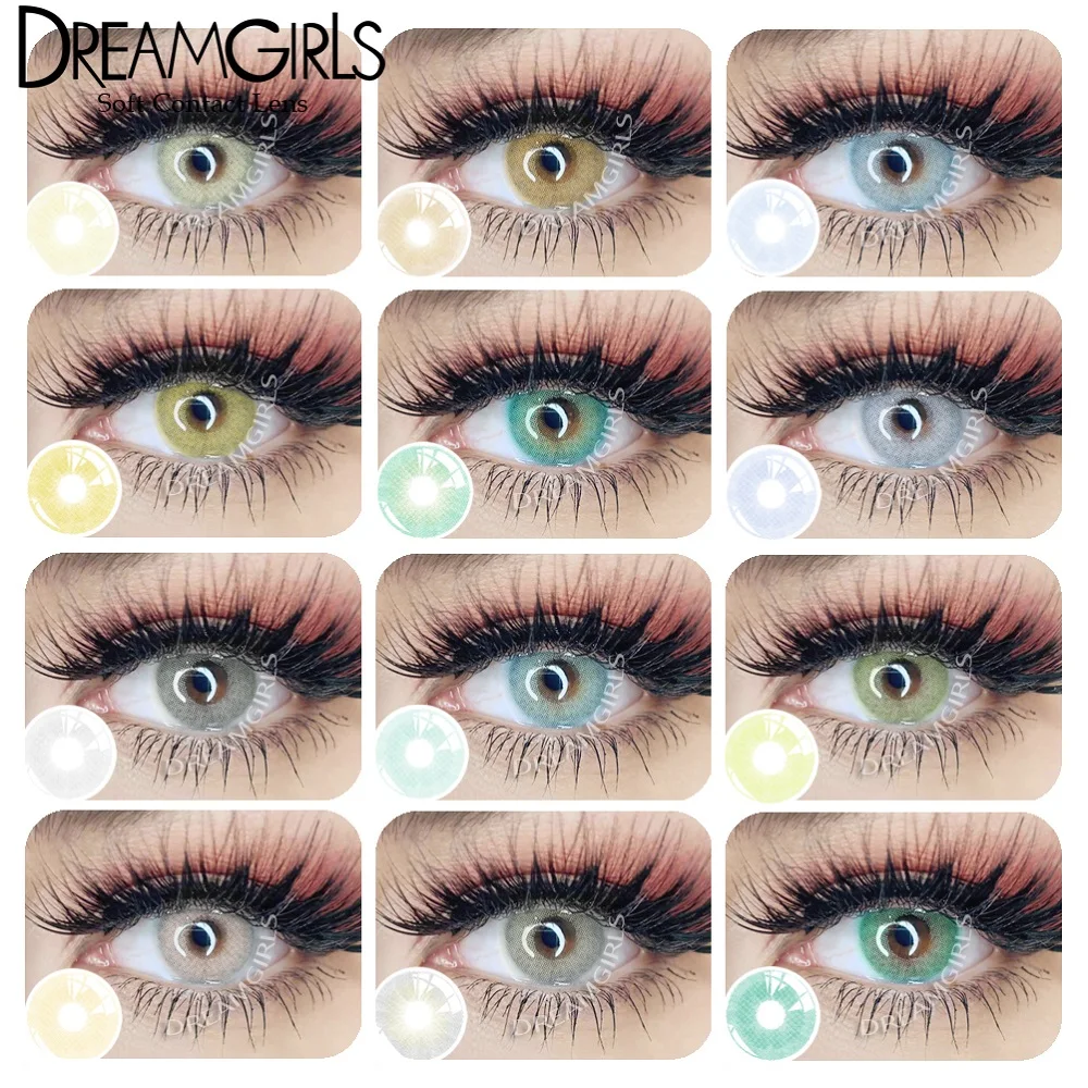 Dreamgirls Brazil Solotica Colored Contact Lenses For EyesLenses Color Contact Lenses For Eye Color Lens Beauty Pupil
