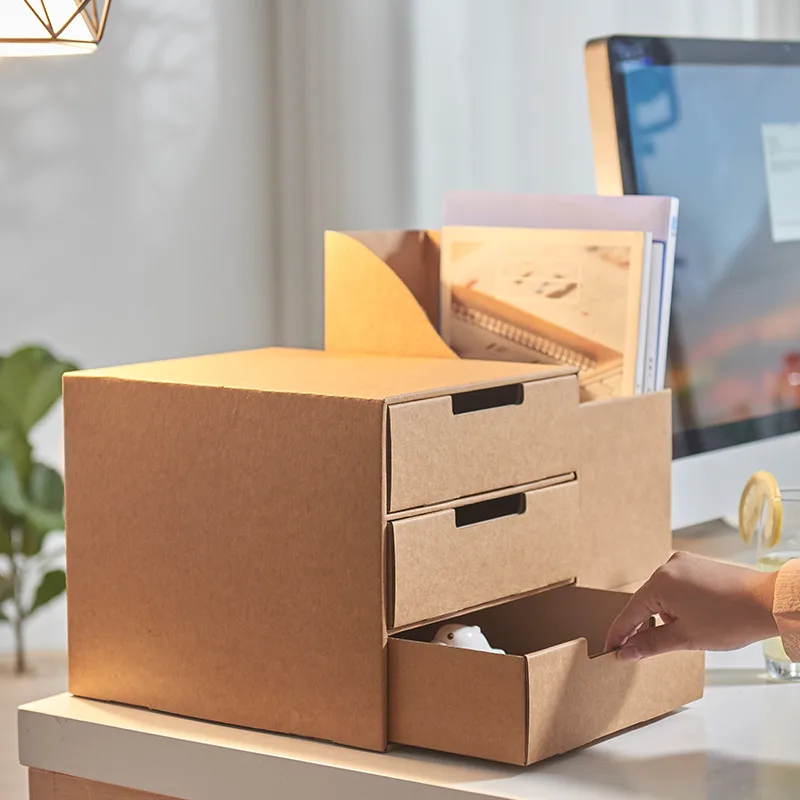 Многоуровневый Настольный ящик для хранения креативный Многофункциональный