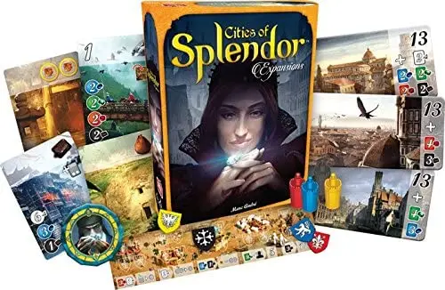 Настольная игра города великолепия Популярные карточные игры для 2-4 игроков
