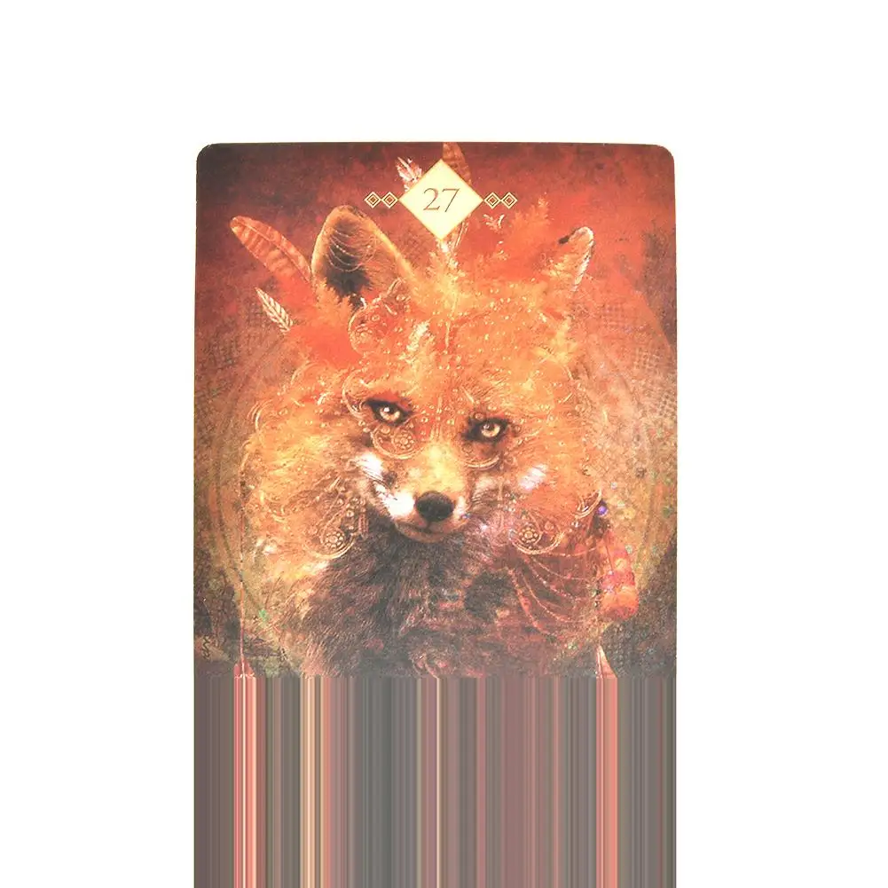 68 шт. карт Таро для Spirit Animal Oracled Adventure настольная игра карточная игра набор гаджет для общения для семьи детей