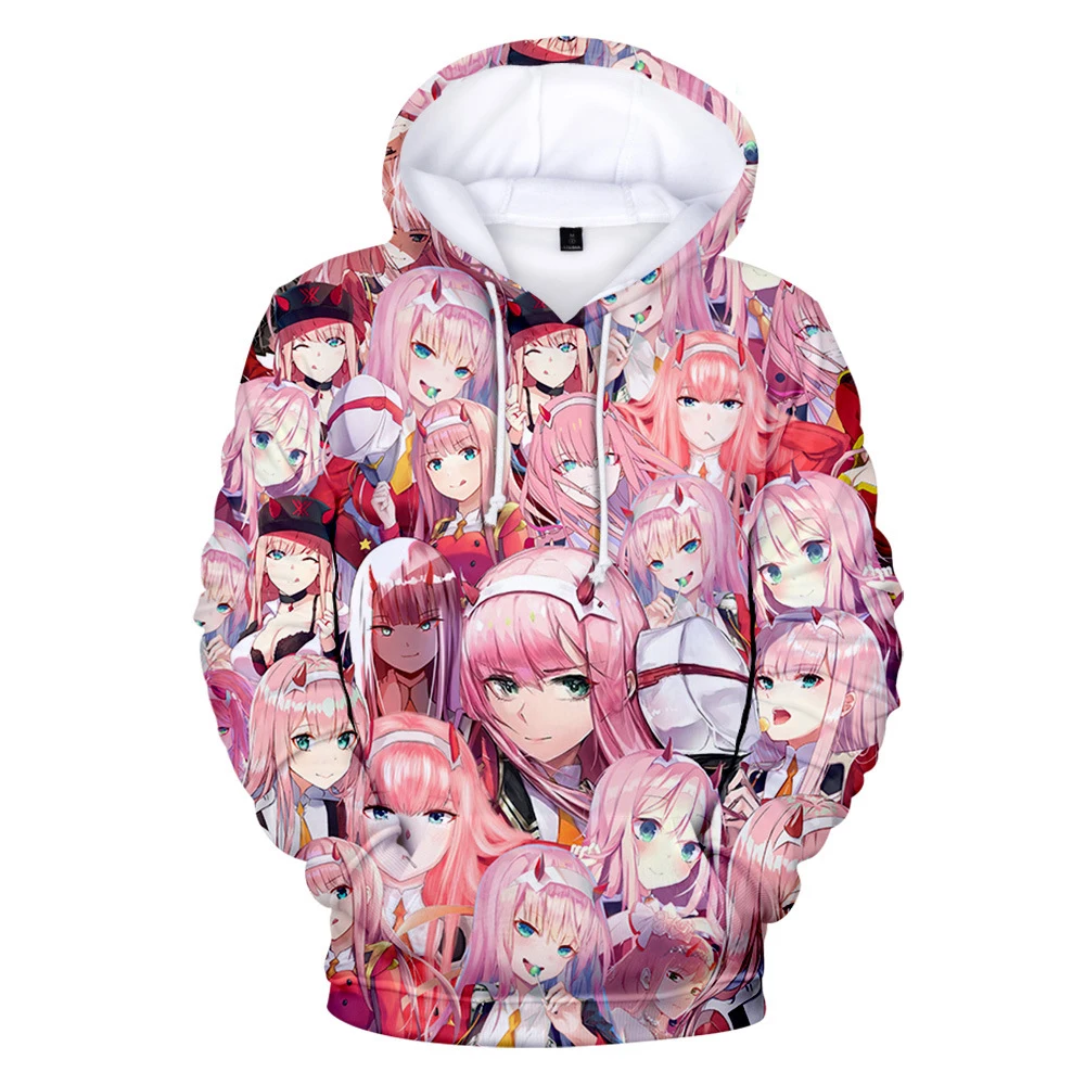 

3D Anime Men and Women Spring and Autumn Pullover Hoodie Casual Fashion Hip Hop Hooded Shirt Top