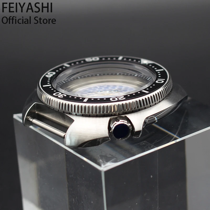 44mm Men's Watches Case Mod SKX 6105 316L Stainless Steel Sapphire Glass For Seiko NH35 NH36 SKX007 SKX013 Movement 28.5mm Dial