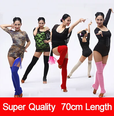 Леггинсы женские кашемировые для латиноамериканских танцев длина 70 см|warmer|warmers