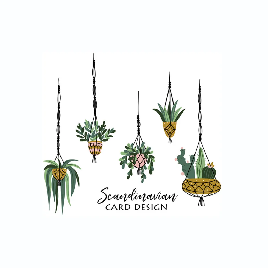 

Wall Stickers Home Decoration Accessories Tropical Plants Leaves Home Kids Room Green Plants Stickers Home Room Decor