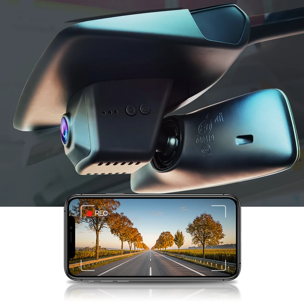 Dash Cam for Tesla Model 3,Model Y,FITCAMX 4K Car DVR for Model X AP 2.0, Model S AP 2.0,Wireless Car Camera