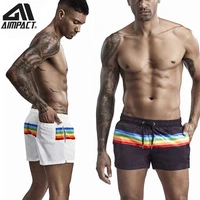 aimpact mens swim trunks quick dry funny shorts loose elastic waist breathable beach shorts with mesh lining swimwear