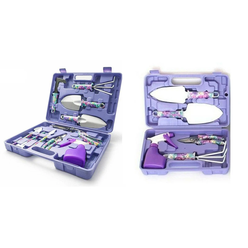 

Набор садовых инструментов, легкий комплект ручных инструментов с нескользящей ручкой, для сада, свадьбы и копания