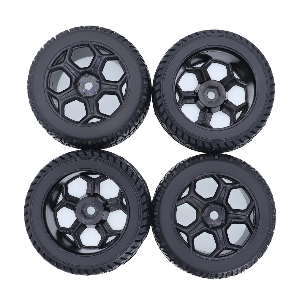 4PCS 1:10 RC Car Off Road Tires OD 97mm Tyre 12mm Hex Wheel Rim for Kyosho RC4WD Axial Scx10 Traxxas Trx-4 Trx4 HSP HPI Parts | Игрушки и