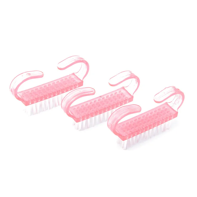 50 шт щетка для чистки ногтей пластиковая удаления пыли инструменты маникюра