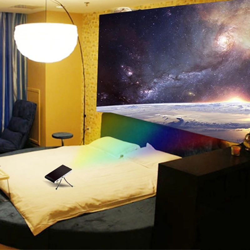 

Handheld Projector Portable Mini Android Wifi Projector Mobile Phone Micro-Projecto for Home Office (Eu Plug)