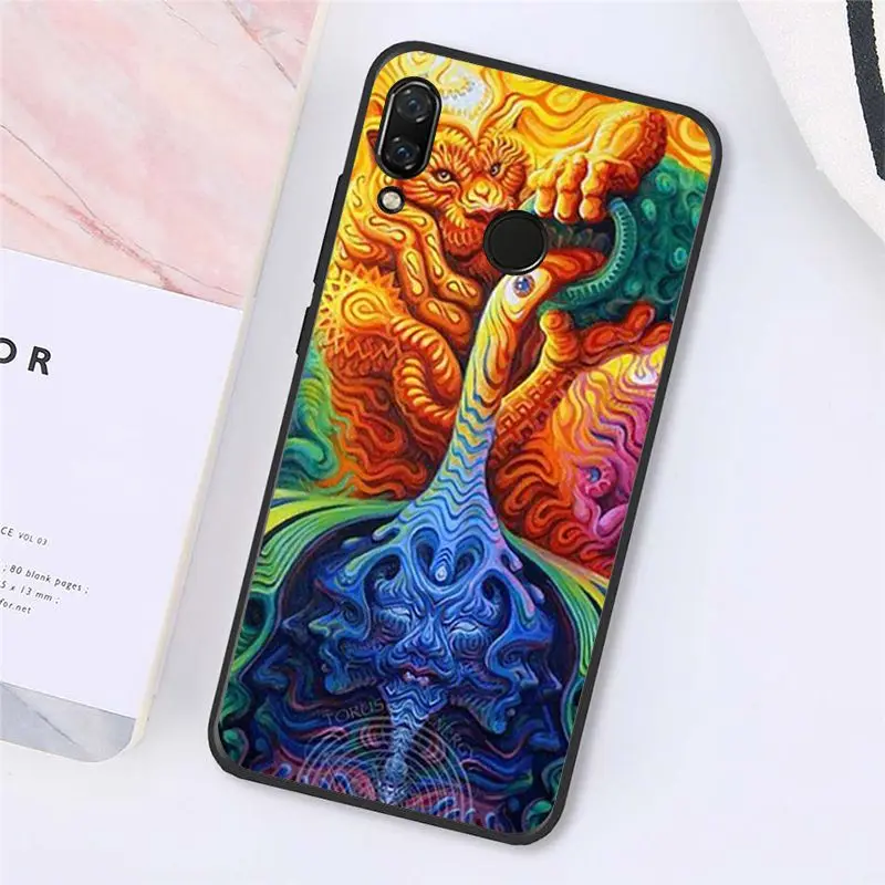 MaiYaCa красочный психоделический Стильный чехол для телефона Xiaomi Redmi8 4X 6A 9 8A note pro 5Plus