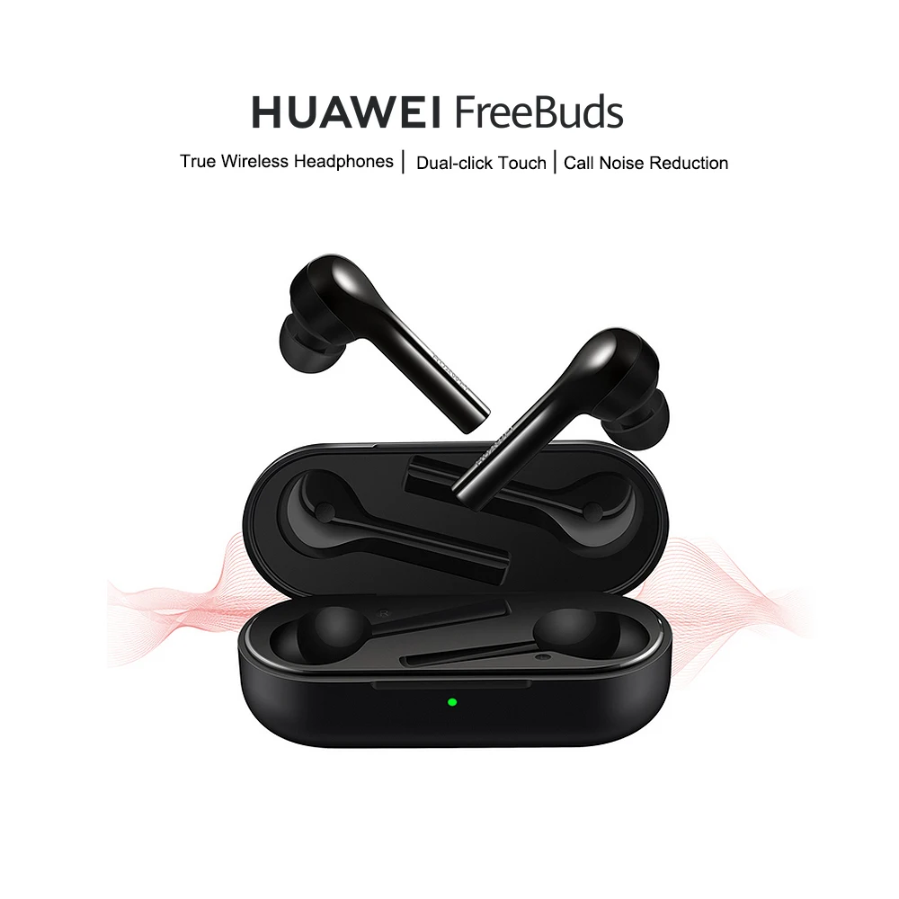 Huawei FreeBuds True Wireless Bluetooth Headphones TWS Earbuds Touch Control Earphones Noise Reduction Dual Mic Sports Headset