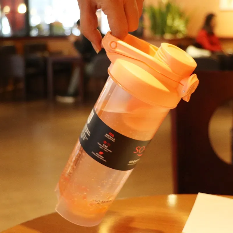 Новинка 700 мл (24 унции) протеиновый порошок шейкер для здоровья чашка нетоксичный