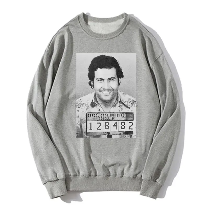 Мужской свитер с принтом смайлик в стиле унисекс