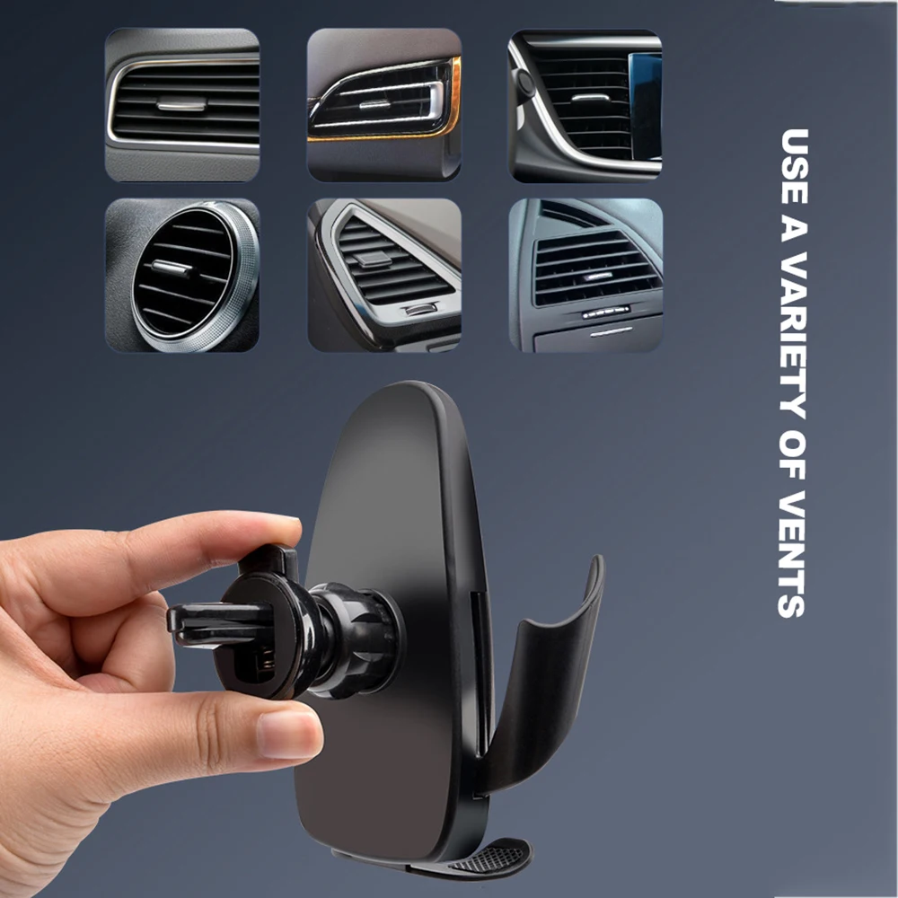 Mobile Phone Holder Car Air Outlet Penguin Style Gravity Navigation Bracket for iPhone 11 12 Pro Xiaomi Samsung |