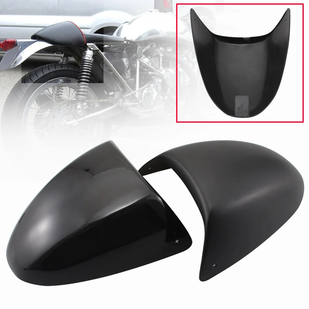 Универсальный мотоцикл Ретро стиль кафе гонщик заднего сиденья хомут Крышка