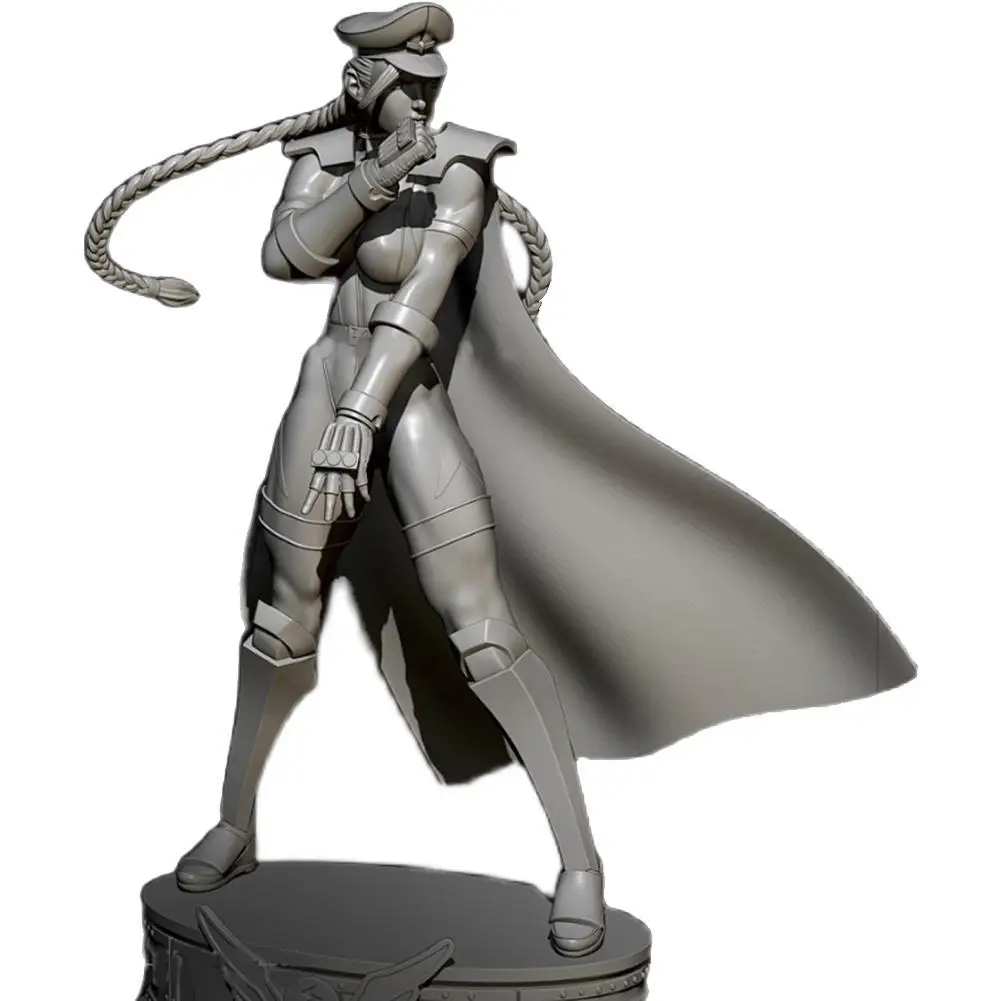 

Kawaii Resin Soldier White Mold Model Kits Figure DIY Female For Boy Mold Toy Gifts Best Boxer Self-assem