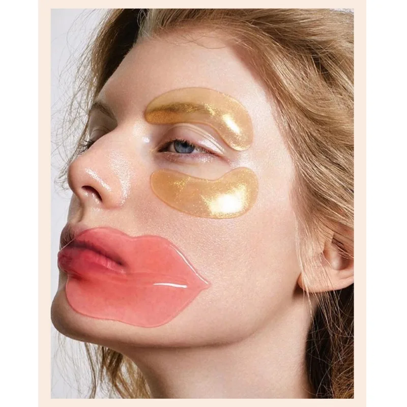 New Lip Mask Skin Care Crystal Collagen Powerful Moisturizing Pads for Anti-aging Plumper Pump Essentials Lips |