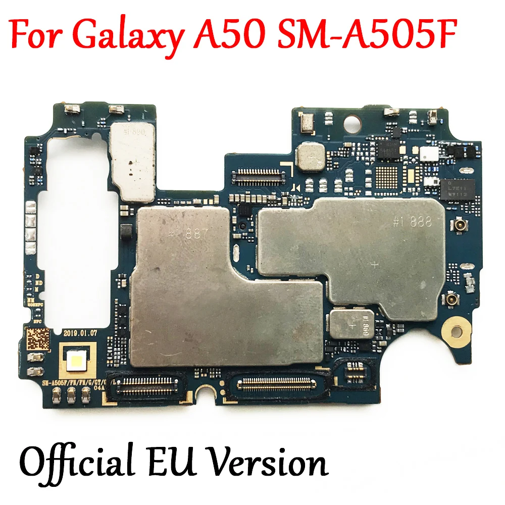 Тестирование работы разблокировать материнская плата для Samsung Galaxy A50 A505f SM A505F